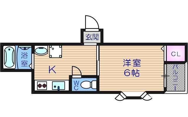 コレットの間取り写真