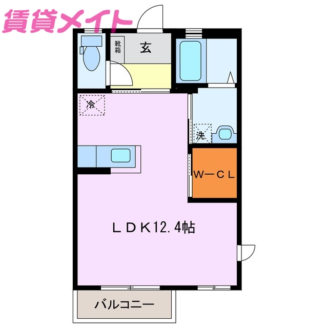 macherie Bの間取り写真