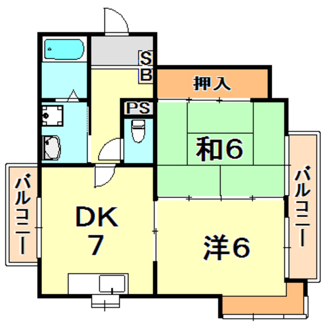 IO垂水2の間取り写真