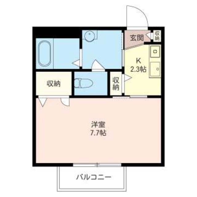 サガミエコーの間取り写真