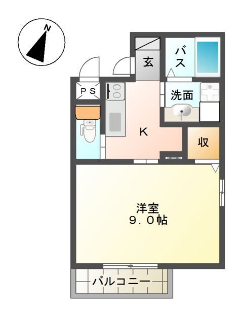 グランエスポワールの間取り写真