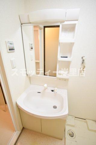 洗面設備　洗面所です