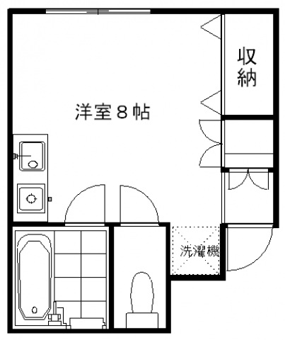 ハイツたちばなの間取り