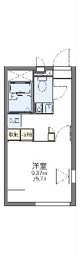 レオパレスポーラーベアの間取り