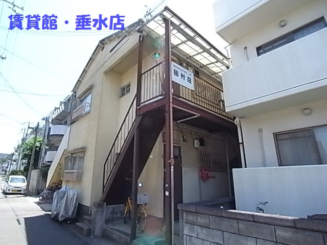 神戸市垂水区坂上のアパートの建物外観