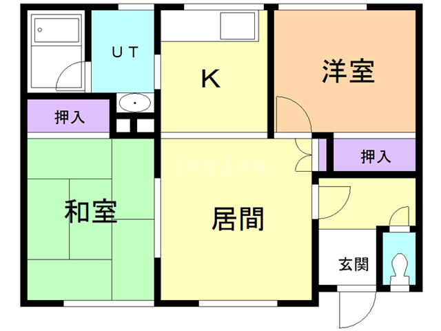 東和ハイツの間取り