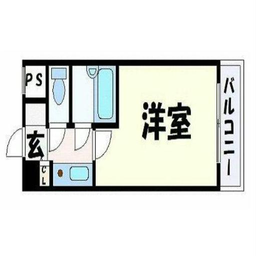 姫路市福中町のマンションの間取り