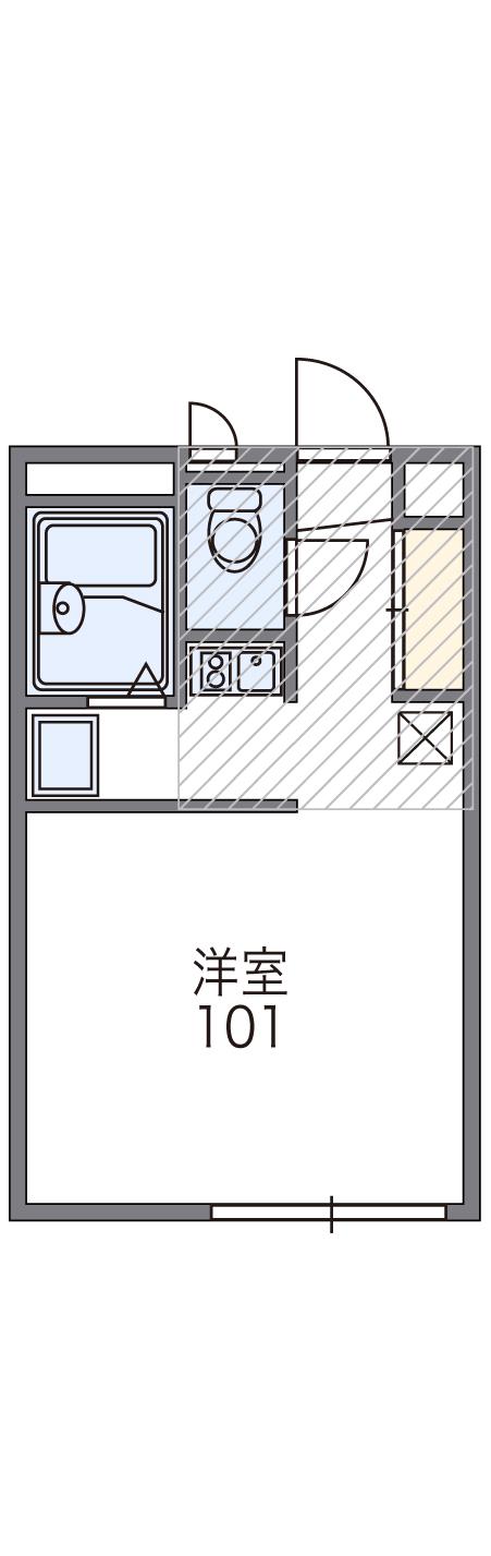 レオパレス秀峰の間取り