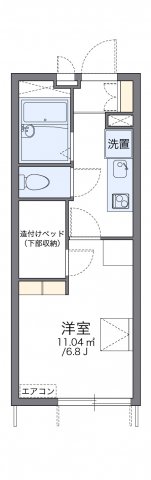 東京都八王子市散田町５（マンション）の賃貸物件の間取り