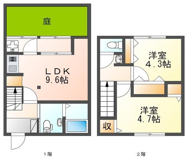 姫路市西八代町のその他の間取り