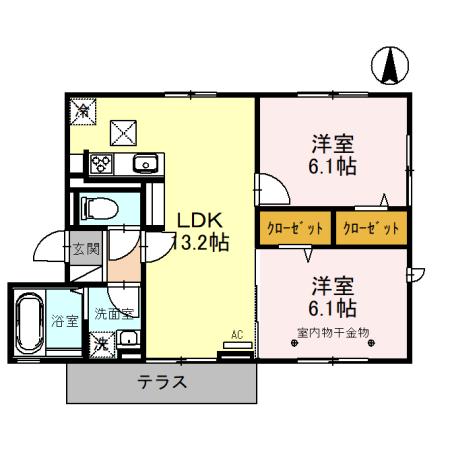 アートルームの間取り