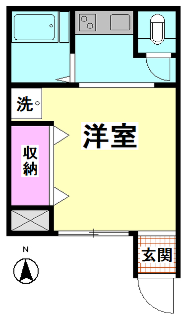 豊澤荘の間取り