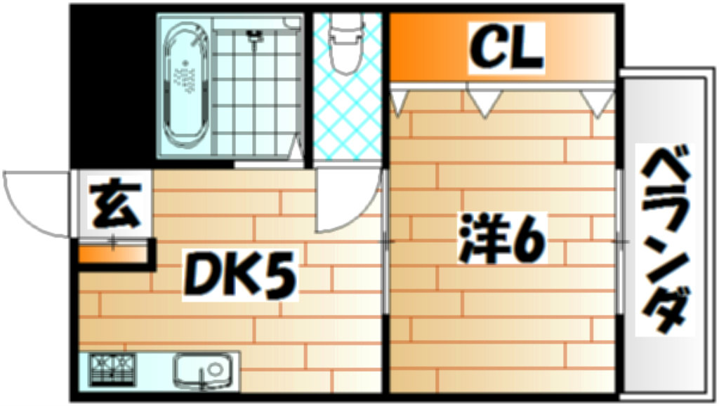 第2矢代マンションの間取り