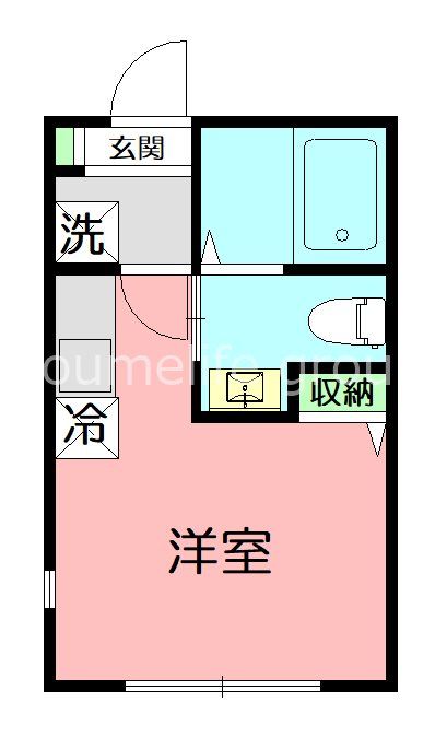 ファインホース白百合の間取り