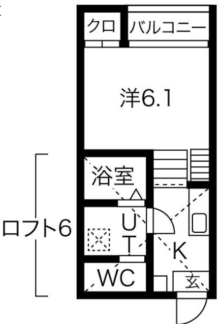 HAL　FLATSの間取り