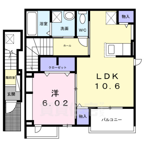 【ル・シエルの間取り】