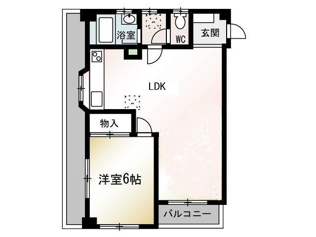 ベルハイツ平塚の間取り