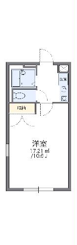 レオパレスサンヒルズの間取り