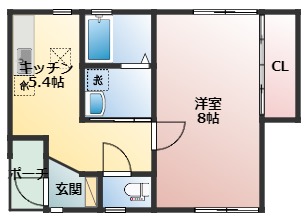 トワール東堀の間取り