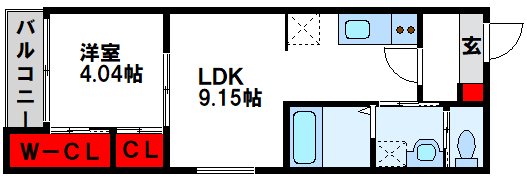 BRAVE BASE 若松の間取り