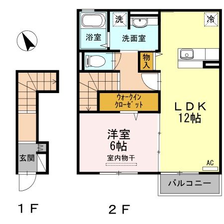 ポレール　オリオンの間取り