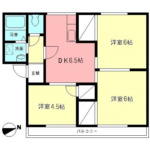 スミール井上Ａの間取り