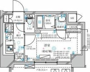 ディアレイシャス今池の間取り