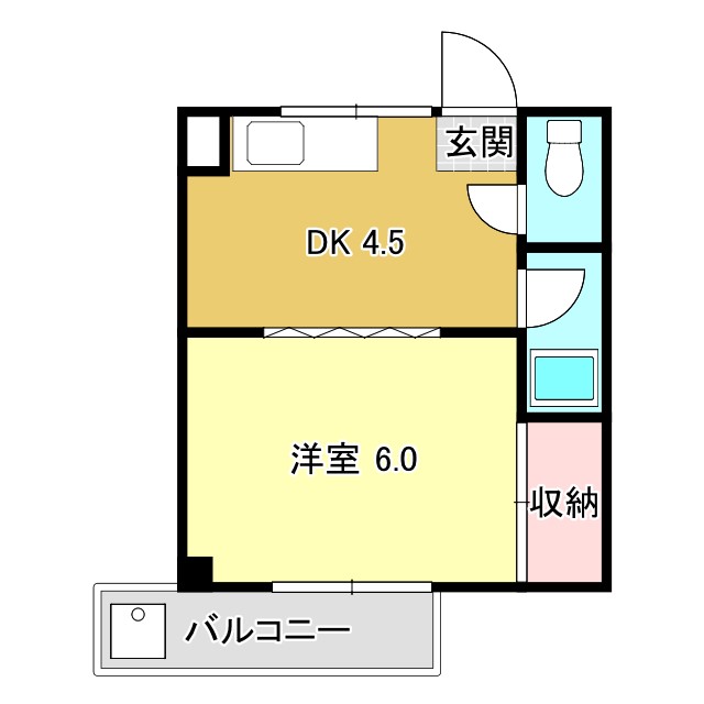 シティハイツヒロの間取り