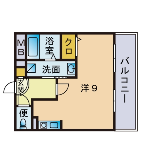 サンヒルズ松風の間取り