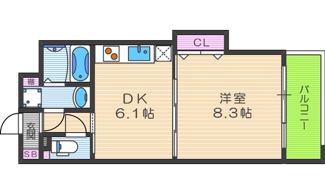 風雅の間取り