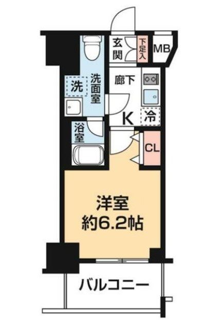 ガレリアレジデンス石川町の間取り