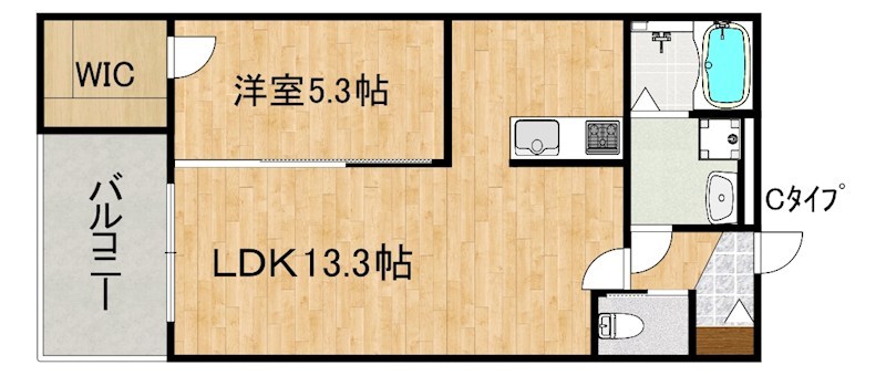 （仮称）ジーメゾン泉佐野新町デュオの間取り