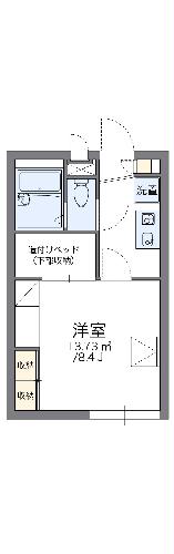 【レオパレス大和郡山の間取り】