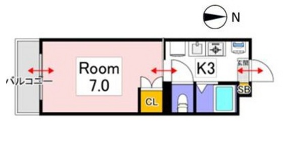 プレザントあおばII号棟の間取り