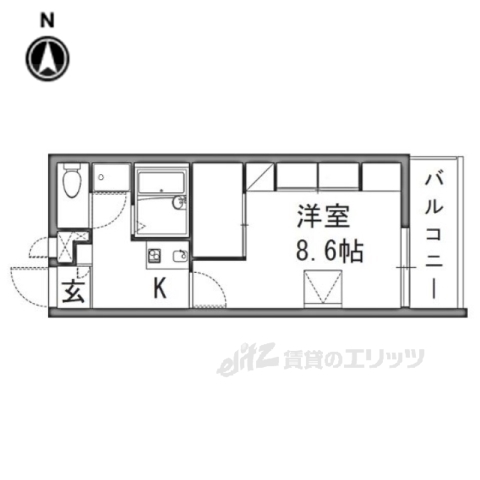 レオパレスＦｏｎｄＶｉｌｌａｇｅの間取り