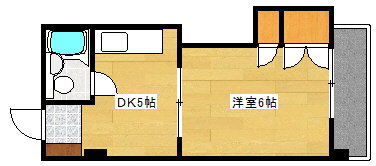 サンハイムうえだの間取り