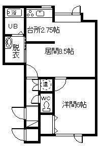 フェルメールの間取り