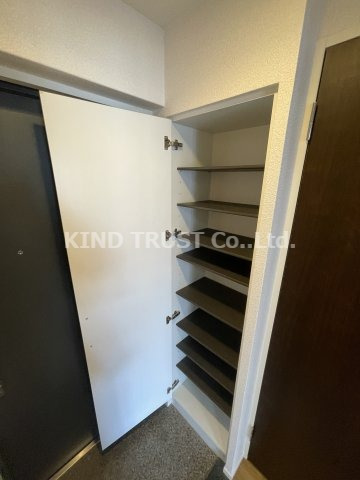 収納　収納のためのスペースです