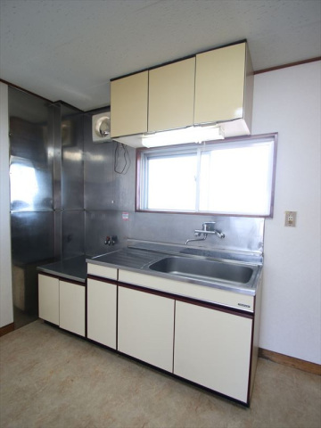 キッチン　ガスコンロ設置可