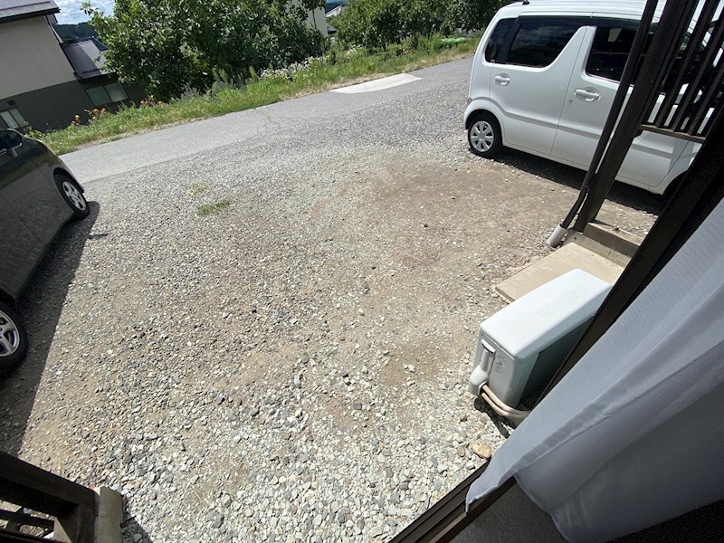 バルコニー　庭