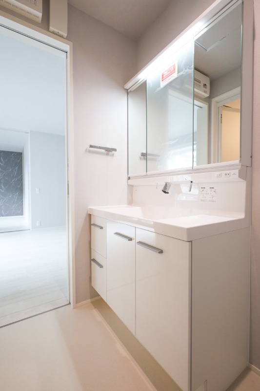 洗面設備　図面と現状に相違がある場合には現状を優先