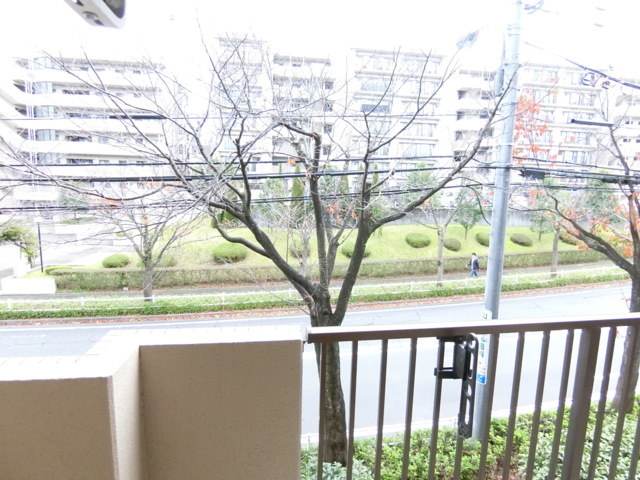 眺望　緑豊かな住宅地です。