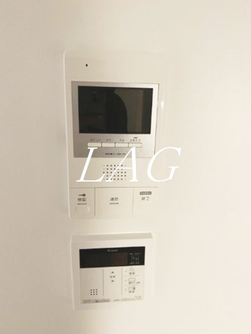 セキュリティ　モニター付インターホンです。
