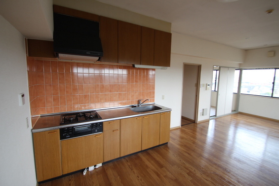 キッチン　他号室写真です