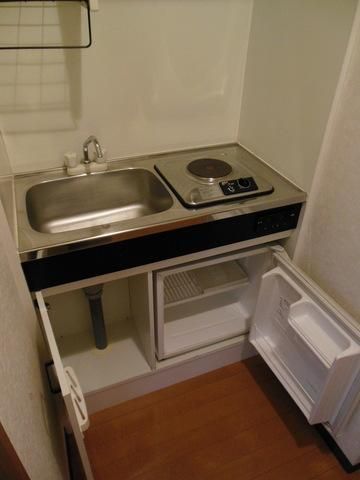 キッチン　★冷蔵庫付のキッチンです★