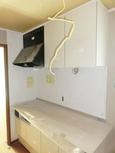 キッチン　★建築中写真★