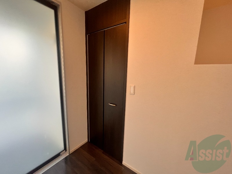 収納　収納箇所はウォークインクローゼットです。