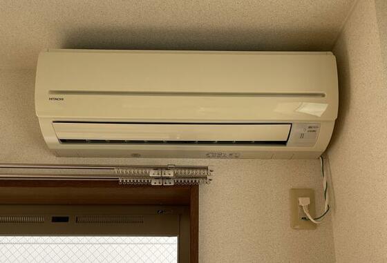 その他設備　リビングにはエアコン付き