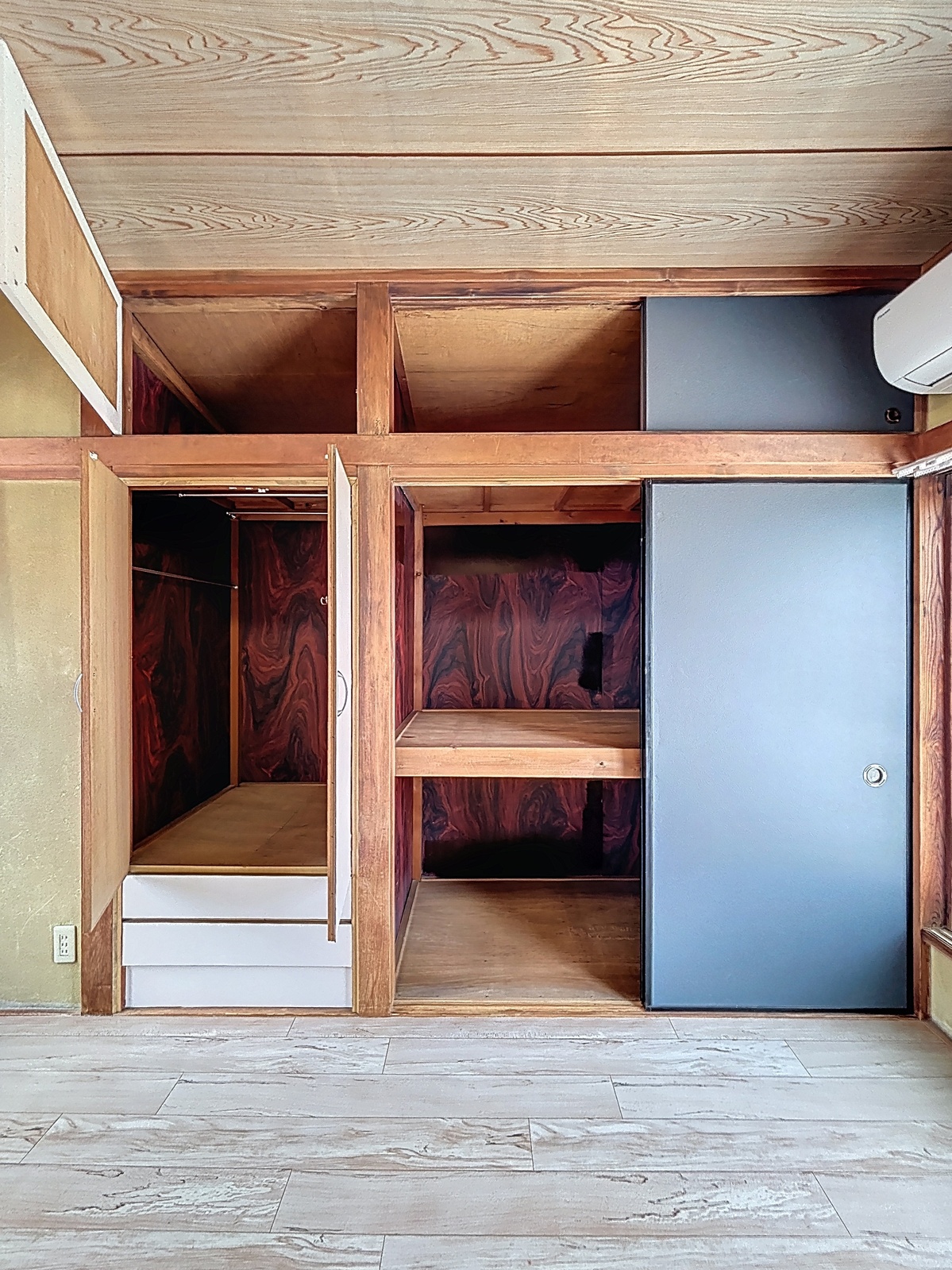 玄関　玄関にはシューズボックスがついています お出かけのときに…