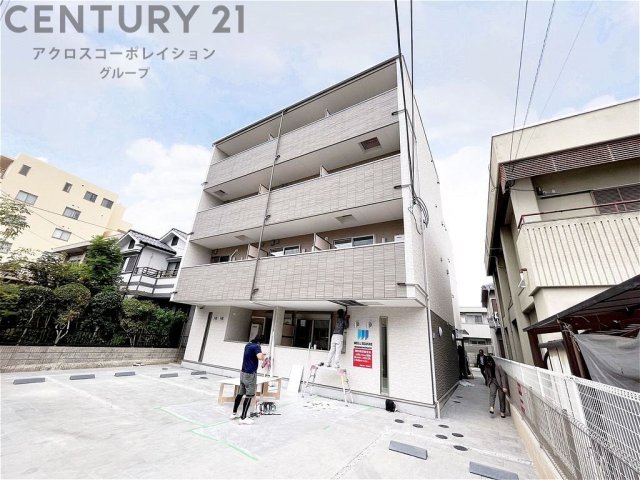 建物外観　オートロック・防犯カメラ付きで安心です！